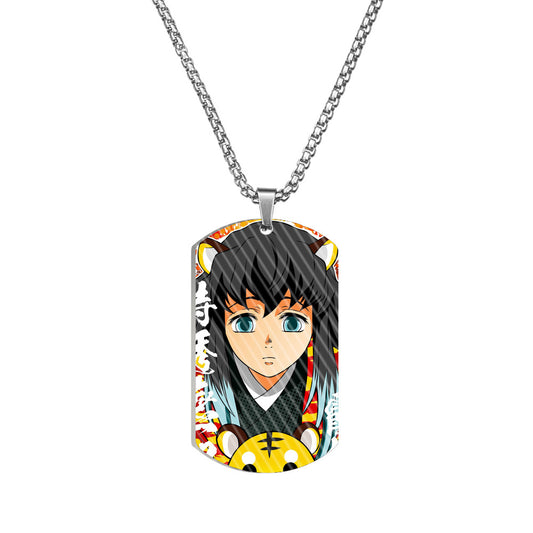 DEMON SLAYER "MUICHIRO TOKITO" MIST HASHIRA PREMIUM PENDANT