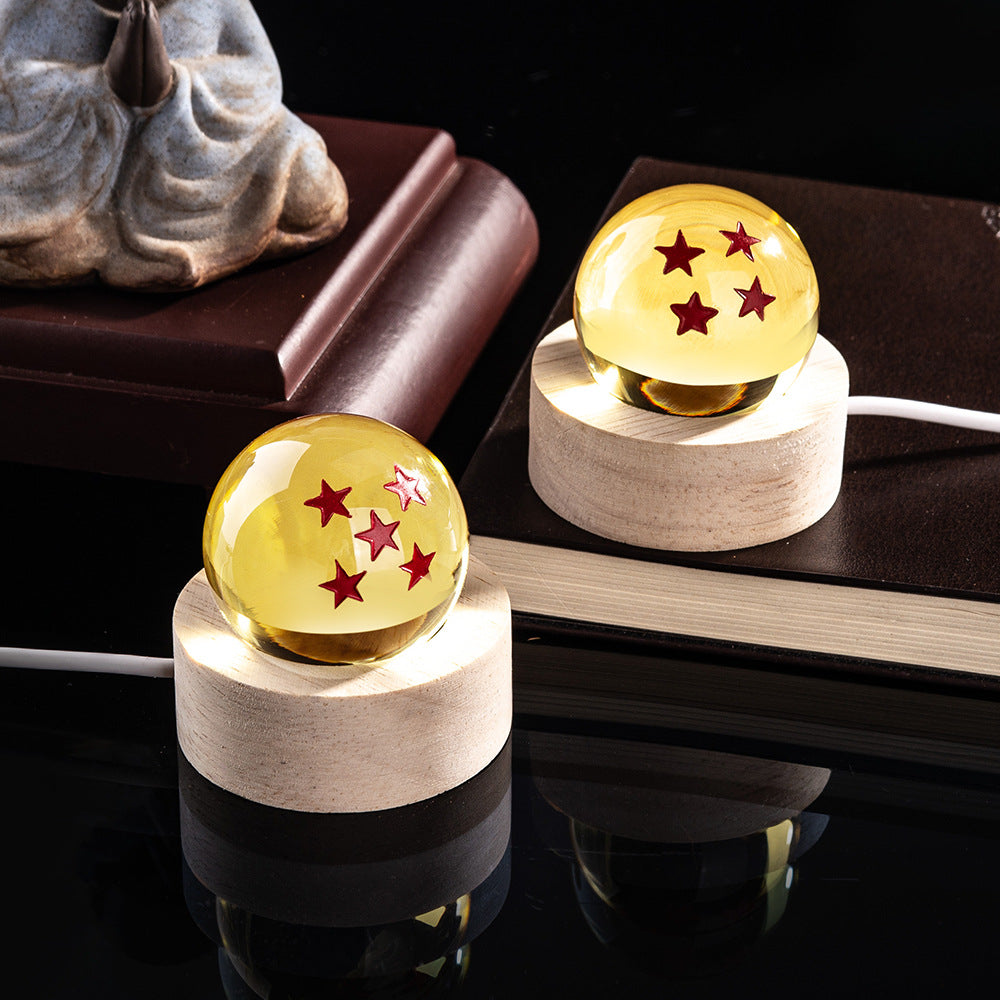 Eternal Dragon Crystal Ball LED Lamp – Premium Anime Artifact Ambient Light | Geekzilla