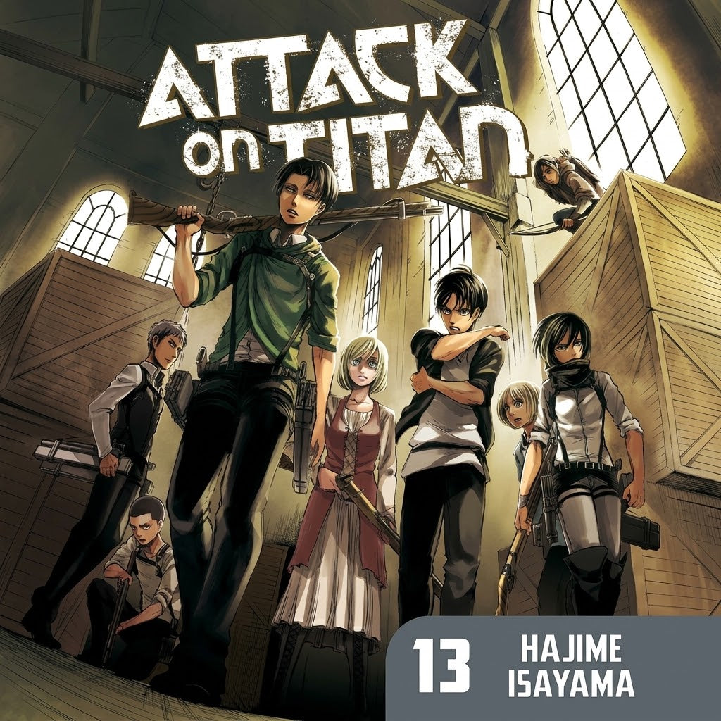 Attack on Titan Manga - Volumes 1 to 20 (Select Volume)