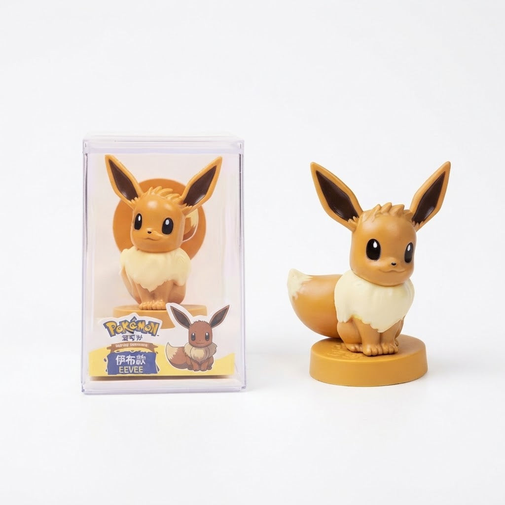 Official Pokémon Acrylic Display Box Collectible Figure - Choose Your Character