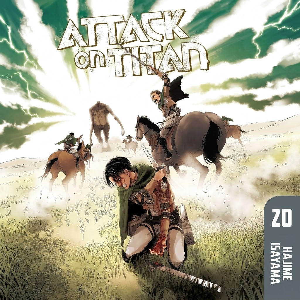 Attack on Titan Manga - Volumes 1 to 20 (Select Volume)