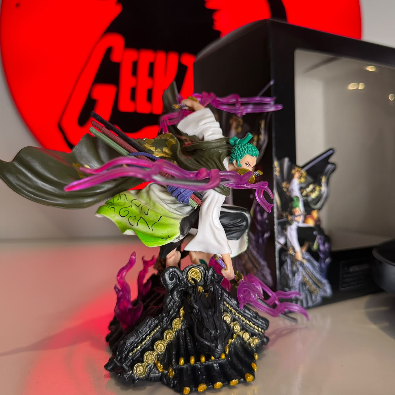 ONE PIECE "RORONOA ZORO" WANO ENMA PREMIUM DIORAMA FIGURE