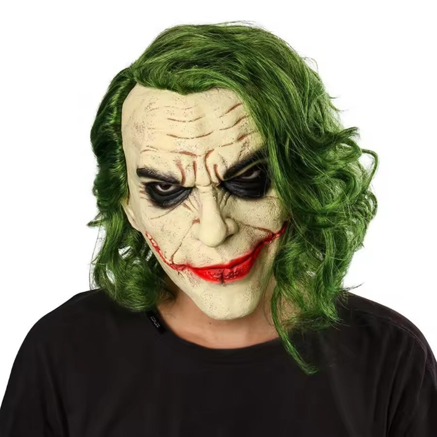 The Clown Prince Hyper-Realistic Mask – Dark Knight Cinematic Villains Cosplay | Geekzilla