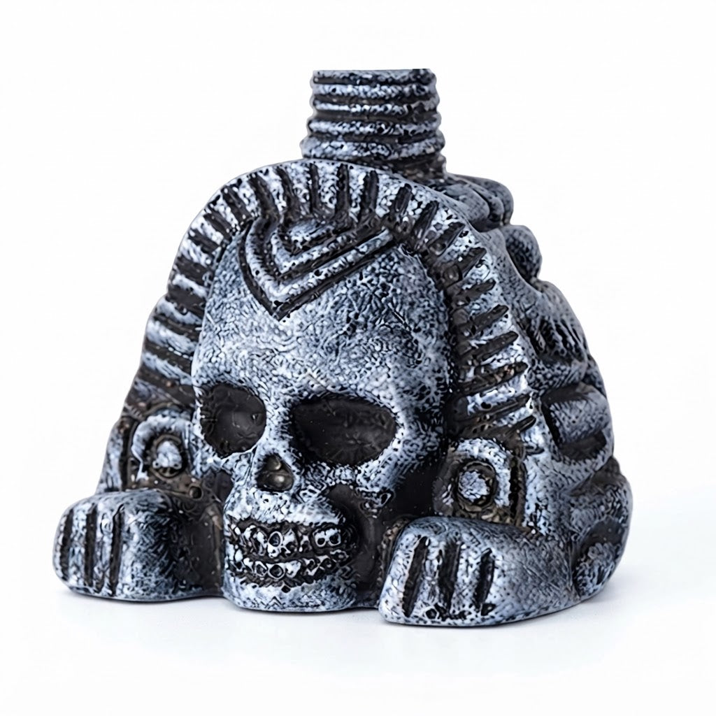 Aztec Death Whistle - Realistic Screaming Skull Resin Sound Prop