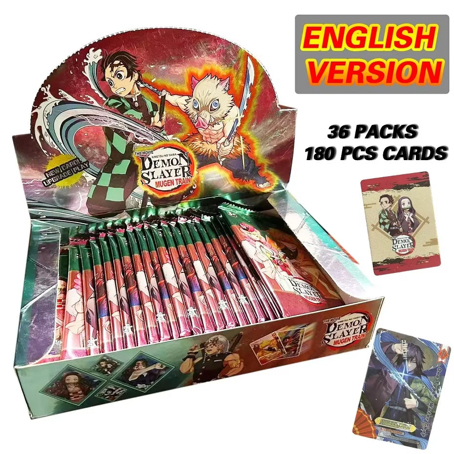 Demon Slayer Mugen Train Edition Trading Cards – Premium Single Packet Anime TCG