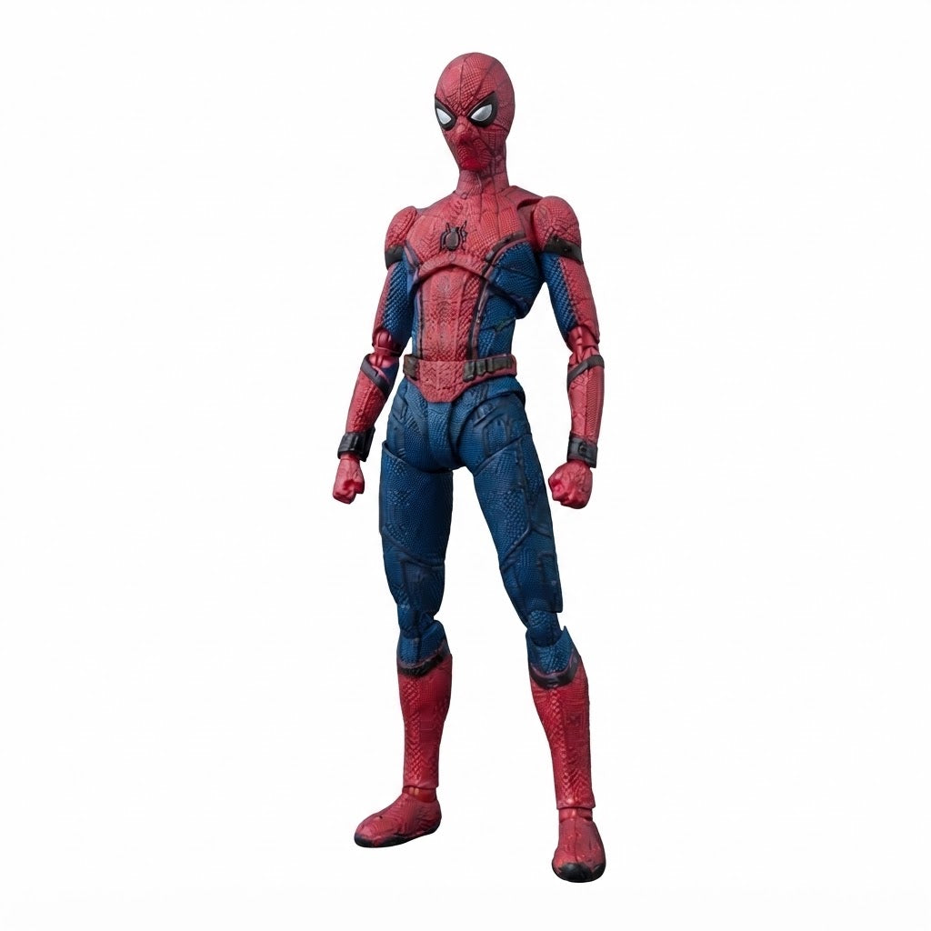 Spider-Man Homemade Suit Collectible Figure – Cinematic Edition Model | Geekzilla