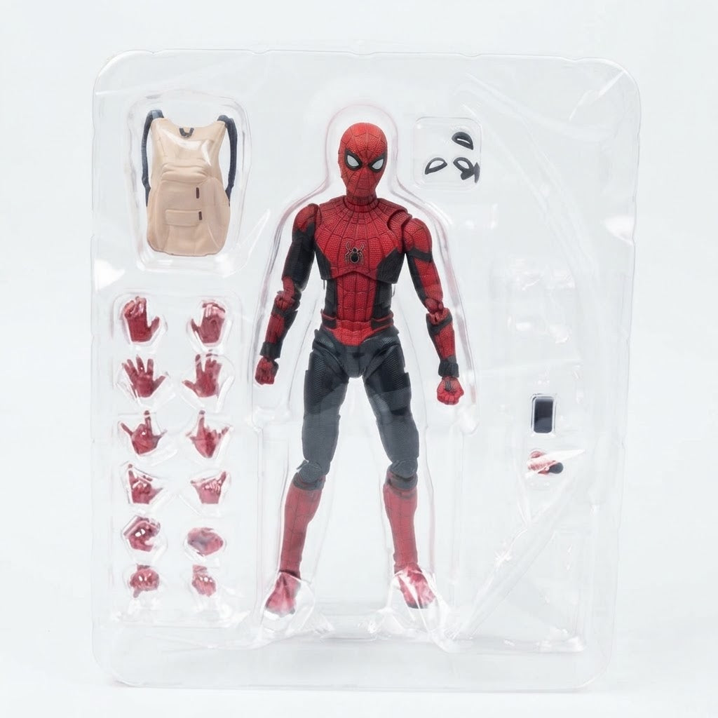Spider-Man Homemade Suit Collectible Figure – Cinematic Edition Model | Geekzilla