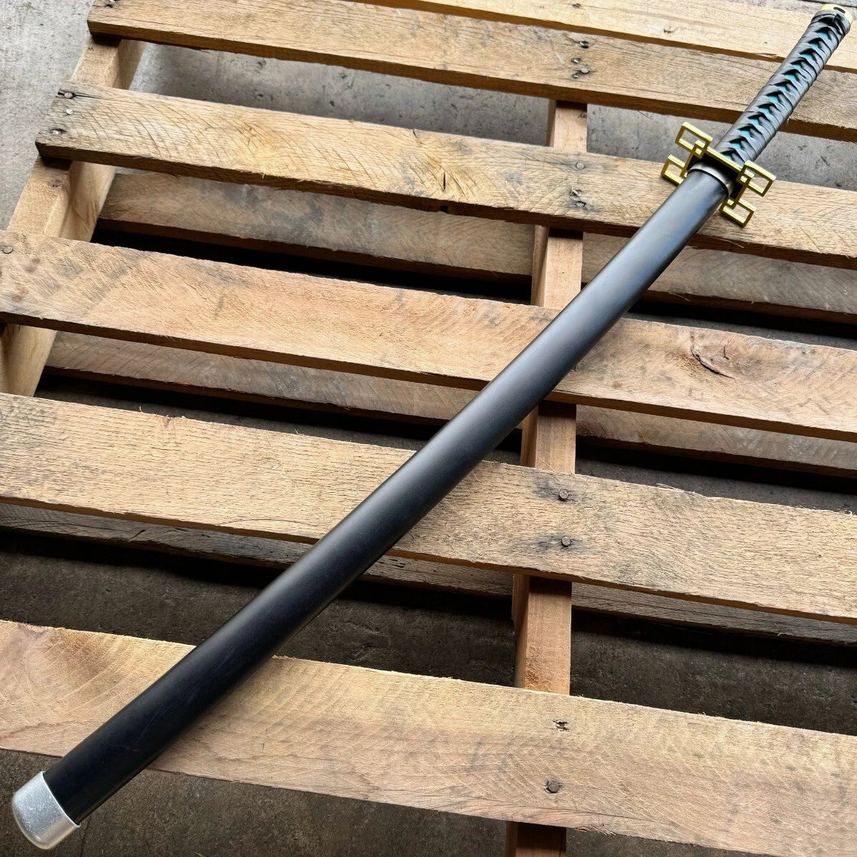 Premium Demon Slayer Hashira Nichirin Katana Replica – High-Quality Metallic Samurai Sword with Scabbard (Giyu, Rengoku, Tokito, Mitsuri)