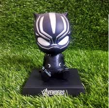 Anime & Superhero Bobblehead Collection – Chibi Figures with Phone Holder & Wobble Action