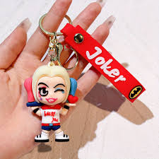 The Multiverse Keychain Variants - Batman , Joker, superman , suicide squad