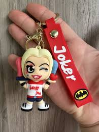 The Multiverse Keychain Variants - Batman , Joker, superman , suicide squad