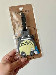 Studio Ghibli My Neighbor Totoro: Totoro Family Silicone Luggage Tag