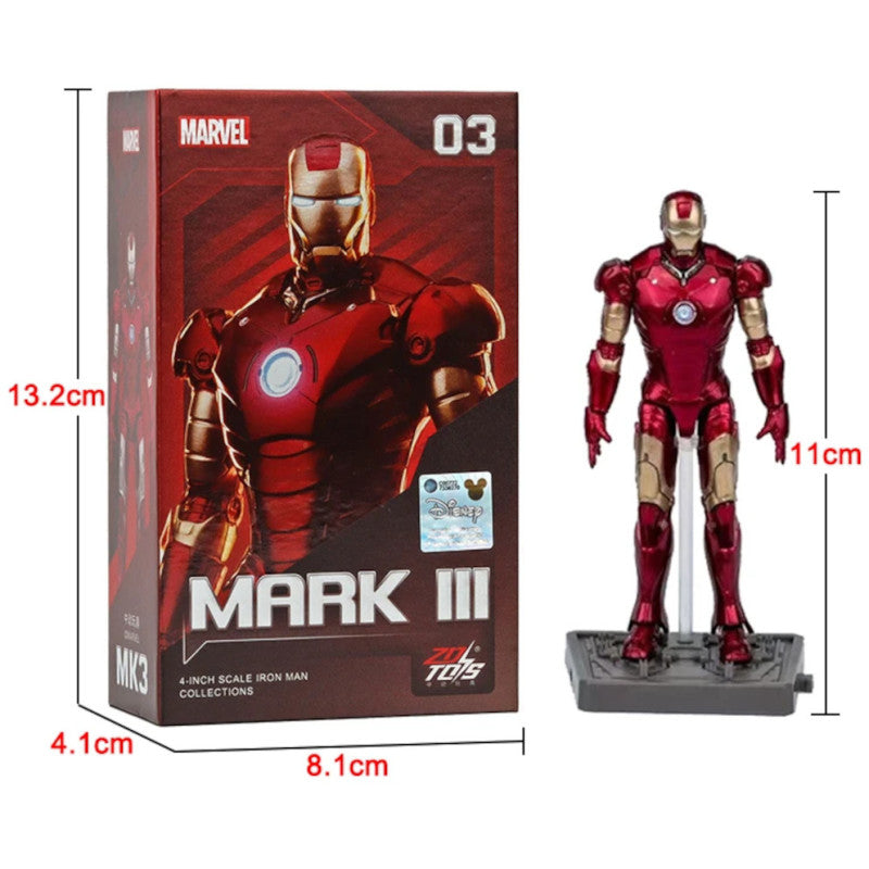 Iron Man Mark III #03 Collectible Figure – Marvel MCU Premium Edition Model | Geekzilla