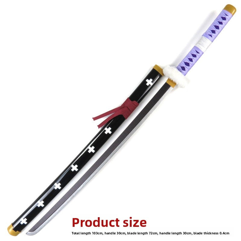 One Piece Trafalgar Law Sword Replica – Premium Kikoku Wooden Cosplay Katana