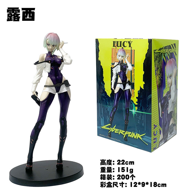 Cyberpunk Lucy Action Figure – Premium Anime Edgerunners Netrunner Collectible | Geekzilla