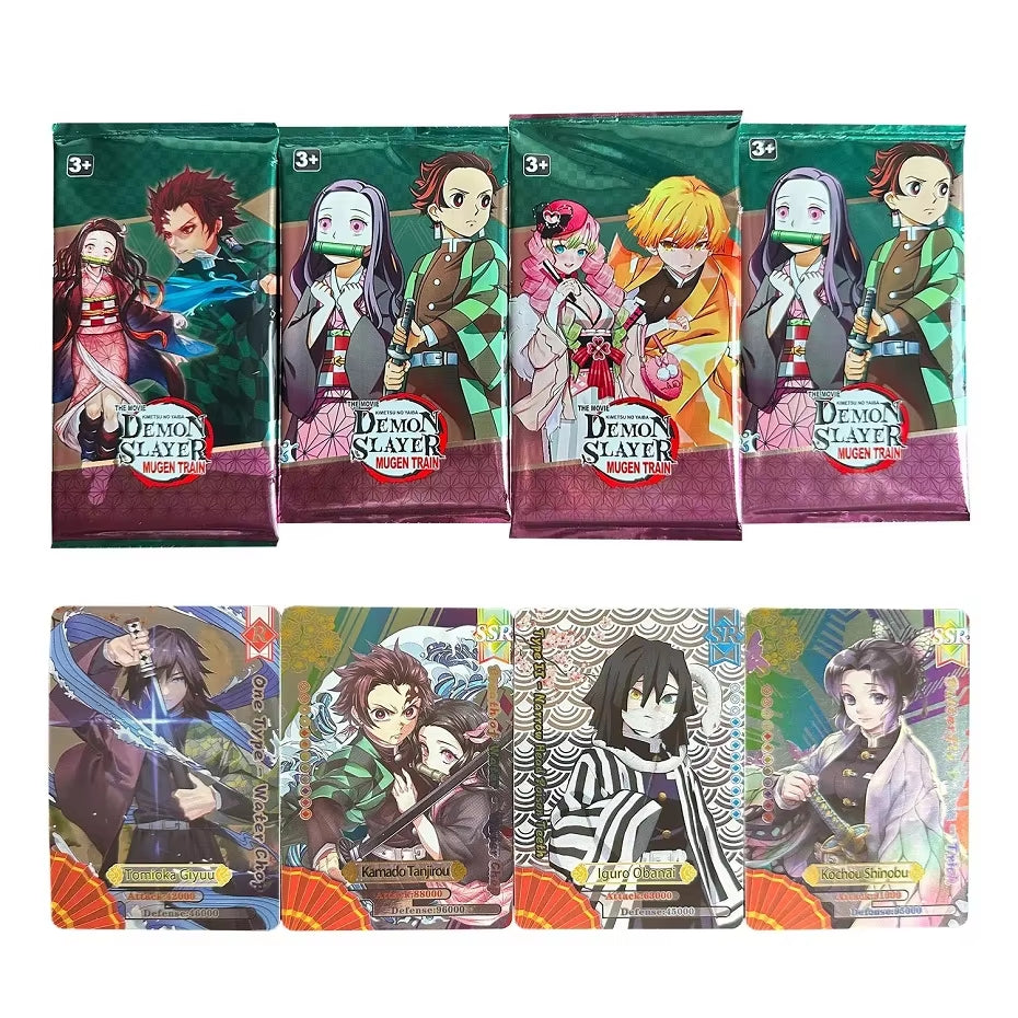 Demon Slayer Mugen Train Edition Trading Cards – Premium Single Packet Anime TCG