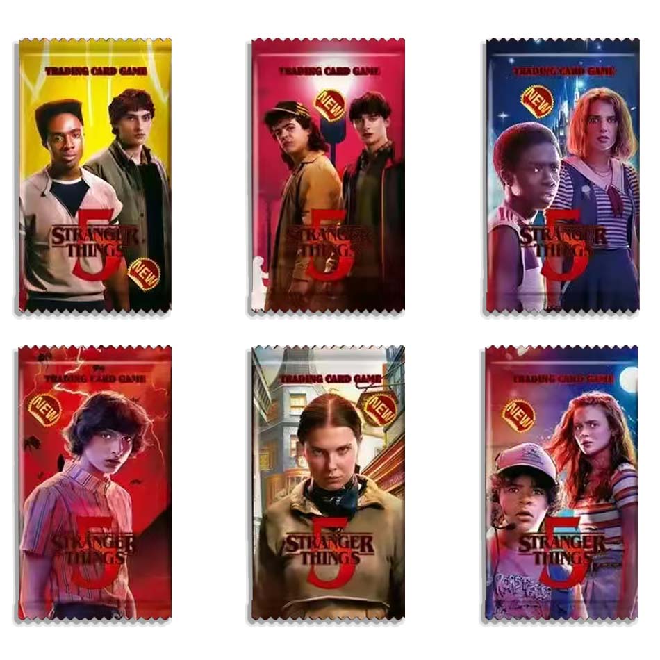Stranger Things Season 5 Trading Cards – Premium Single Packet TV Series TCG