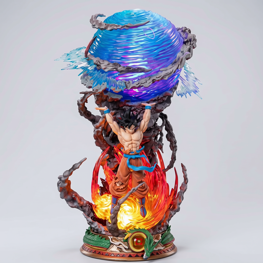 Goku Spirit Bomb Figure – Dragon Ball Z Energy Blast Collectible Statue
