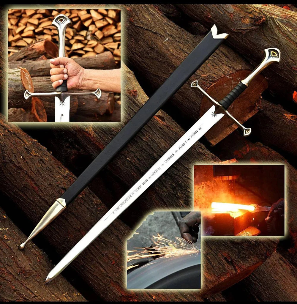 Lord of the Rings "Andúril" Replica – Premium Sword of Aragorn Metal Edition