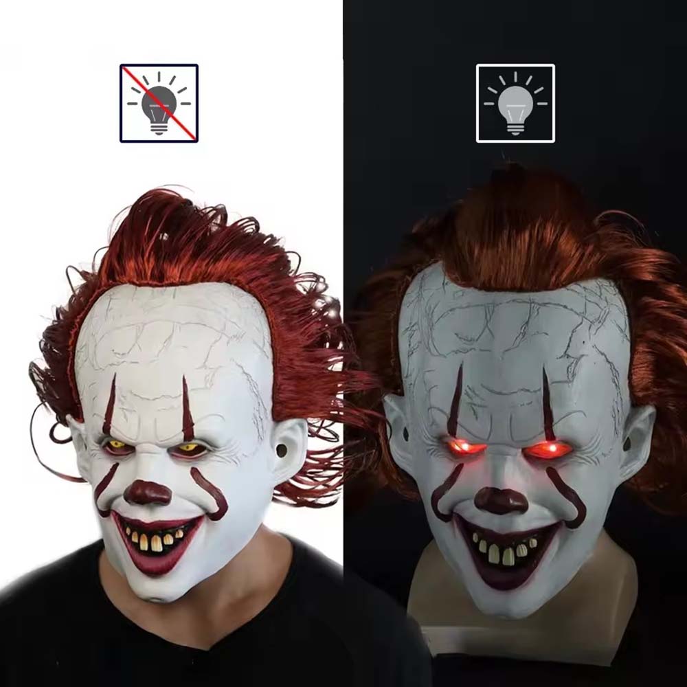 The Dancing Clown Hyper-Realistic Mask – Cinematic Horror Cosplay & Collector Armor | Geekzilla