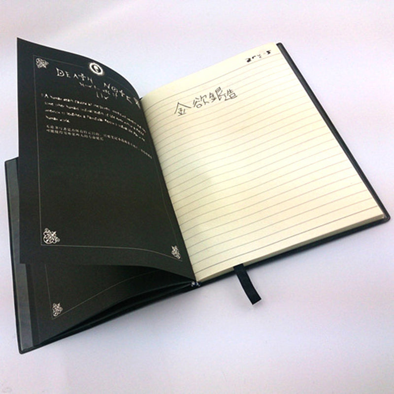 Death Note Notebook with rules Set Leather Journal