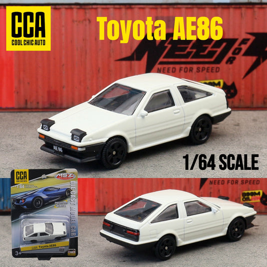 TOYOTA AE86 COROLLA 1:64 ALLOY DIECAST COLLECTIBLE