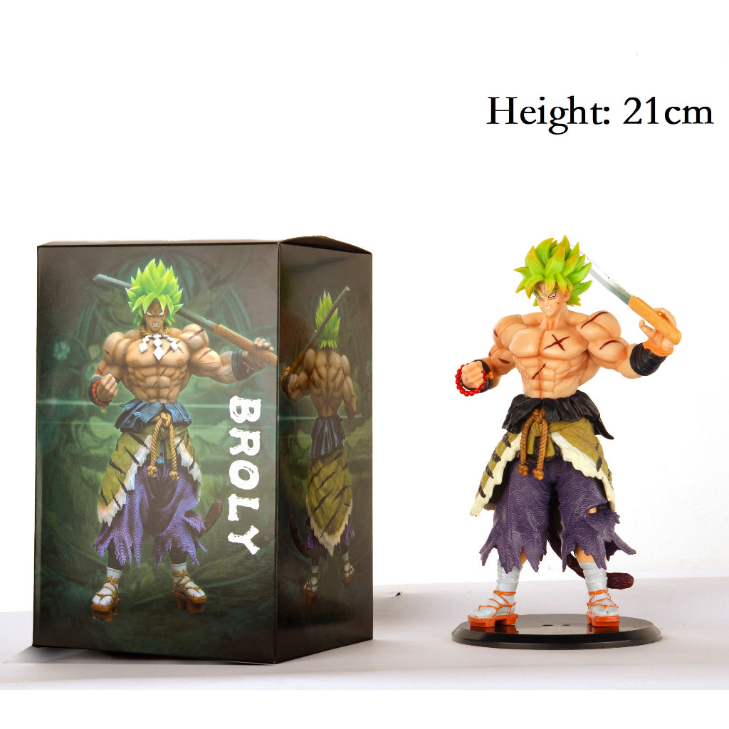 Broly Anime Action Figure – Collector Model Statuette with Display Box | Geekzilla