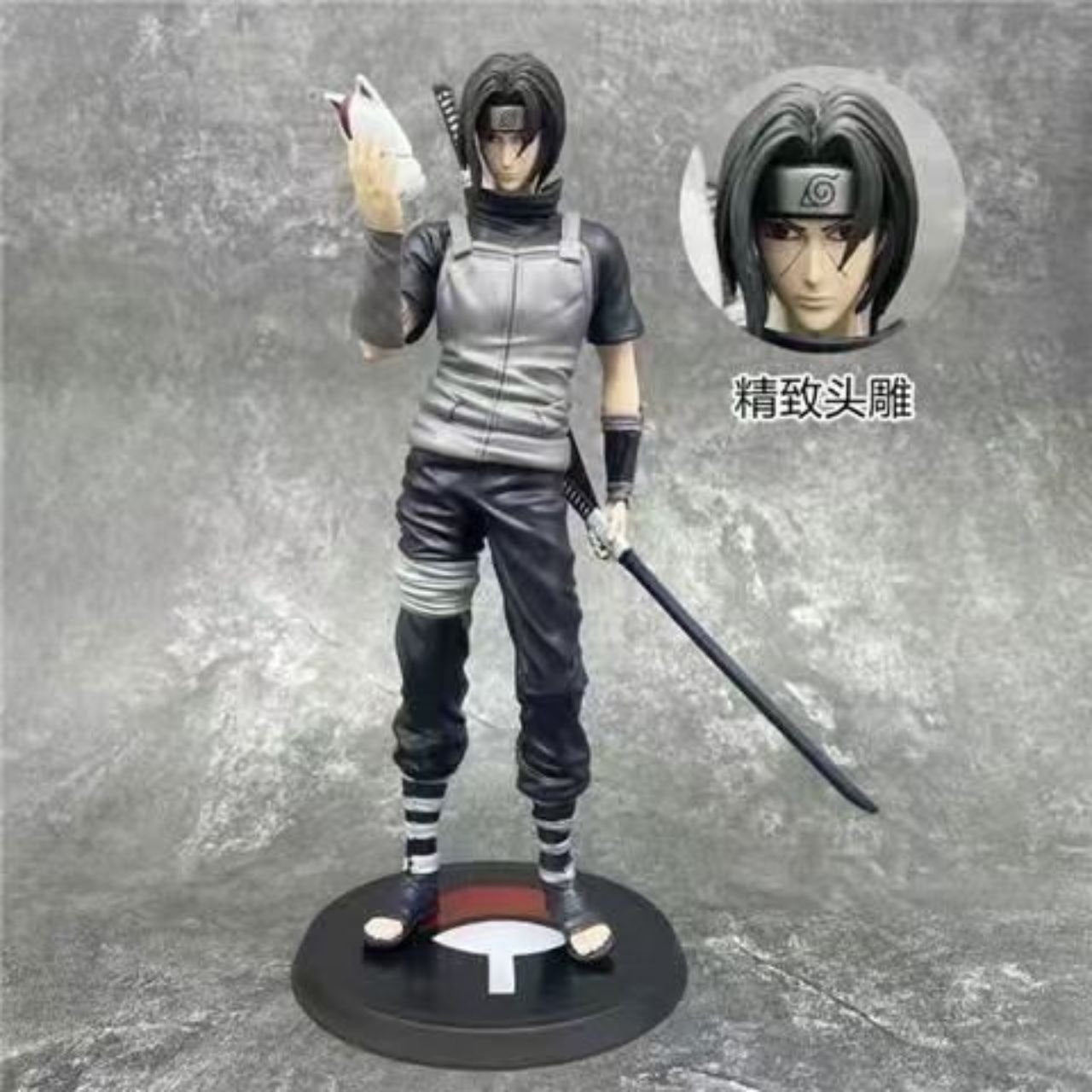 NARUTO SHIPPUDEN ITACHI UCHIHA ANBU BLACK OPS ACTION FIGURE
