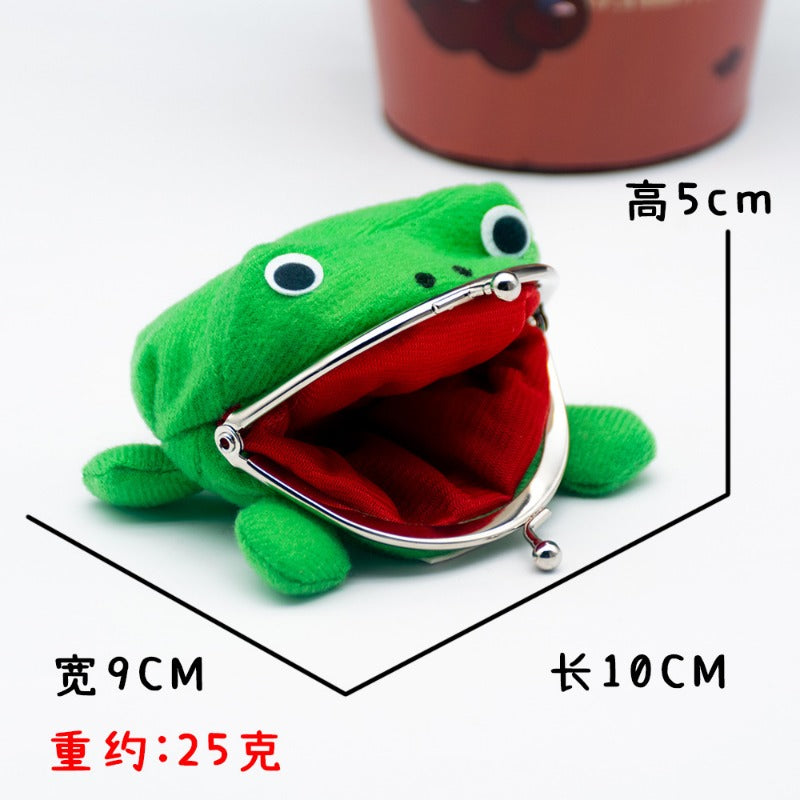 NARUTO "GAMA-CHAN" PLUSH FROG COIN PURSE REPLICA
