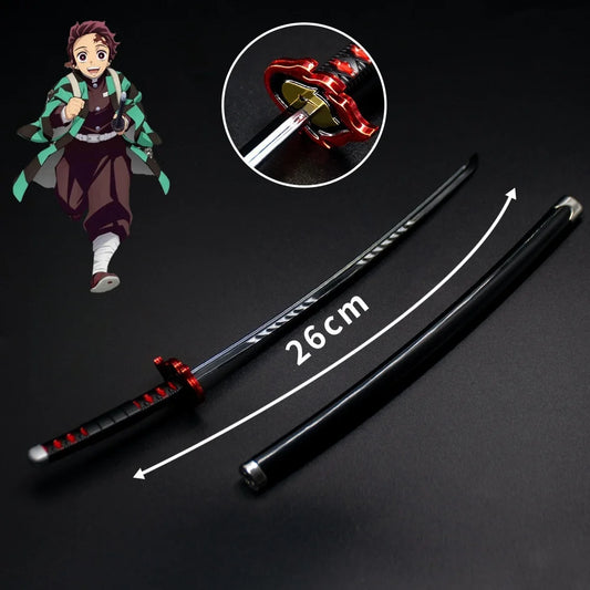 Demon Slayer 26cm Nichirin Blade Replica – Premium Metal Hashira Katana Collection