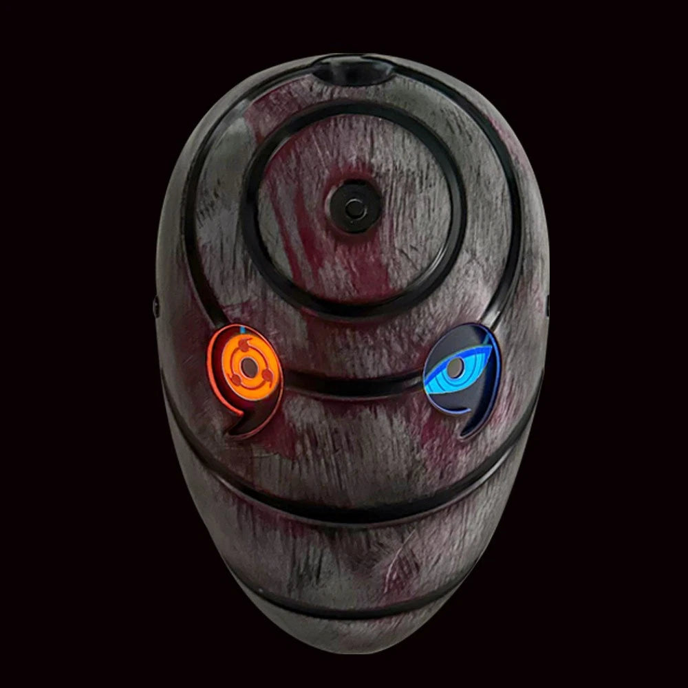 Obito War Mask – Uchiha Rinne-Sharingan Tactical Shinobi Cosplay Armor | Geekzilla
