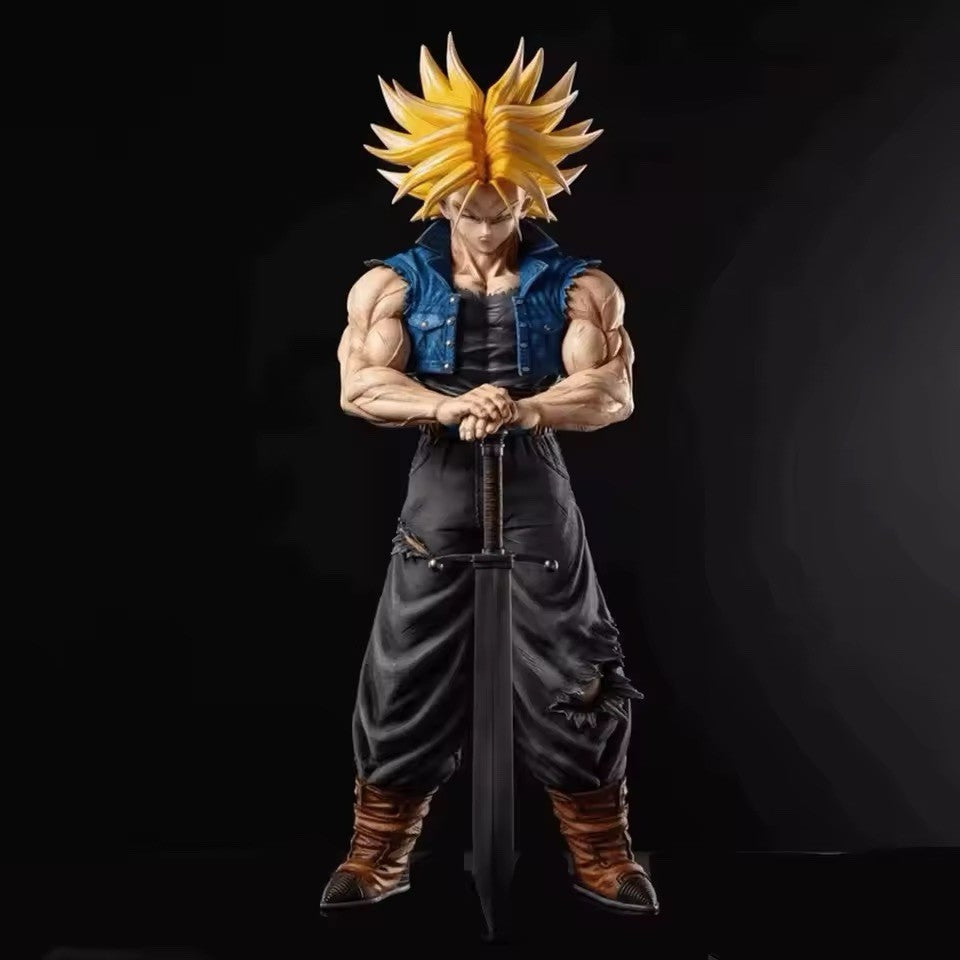 DRAGON BALL Z SUPER SAIYAN TRUNKS COLLECTIBLE FIGURE