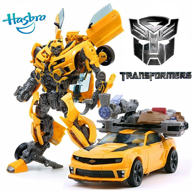 Transformers 2-in-1 Transforming Action Figures – Premium Alloy Edition Optimus Prime, Bumblebee, & Tank Megatron Convertible Robot-to-Vehicle