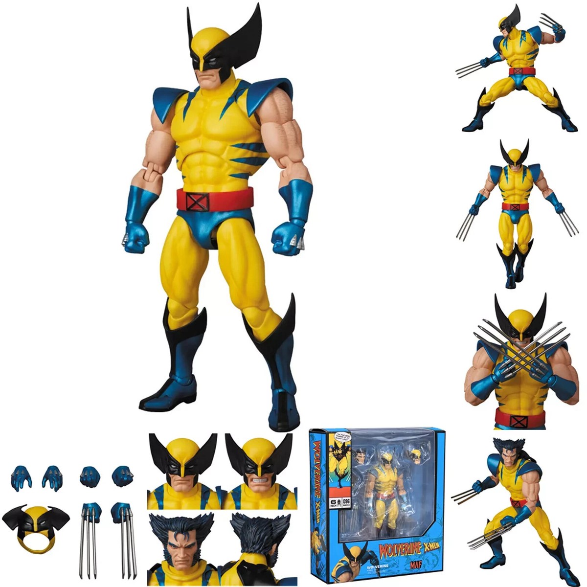 Marvel X-Men: Wolverine (Comic Ver.) Premium 6-Inch Articulated Action Figure