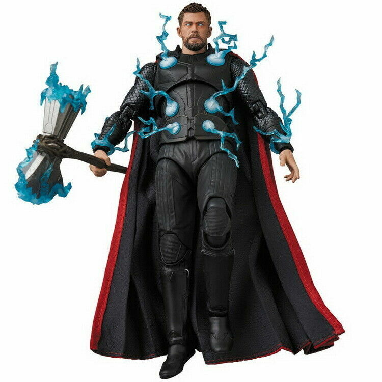 MAF 104 Thor Action Figure – Endgame Collector Edition with Stormbreaker & Lightning Effects | Geekzilla