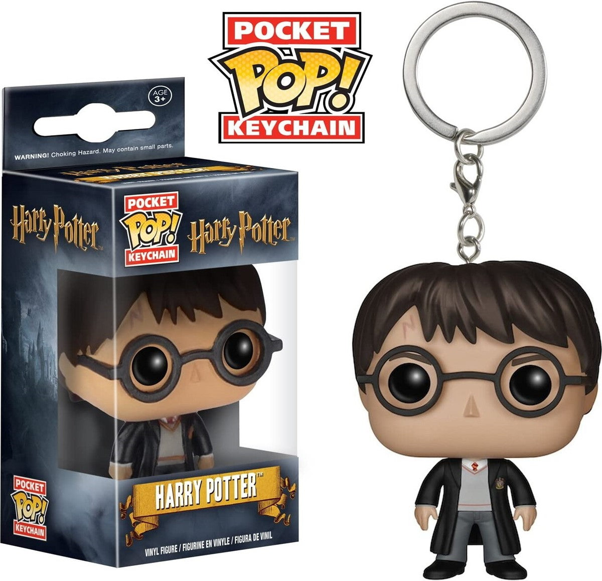 Harry Potter Funko Pop! Keychain – Wizarding World Vinyl Figure Key Ring | Geekzilla