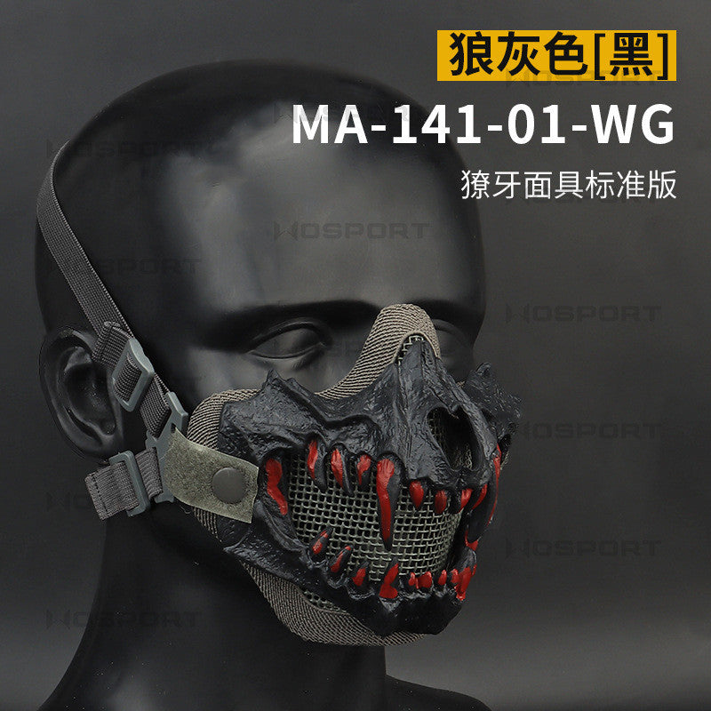 Tactical Fang Half Face Mask Assortment – Airsoft Protective Gear | Geekzilla