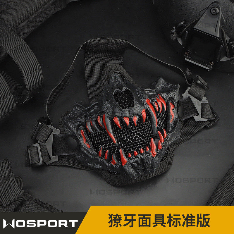 Tactical Fang Half Face Mask Assortment – Airsoft Protective Gear | Geekzilla