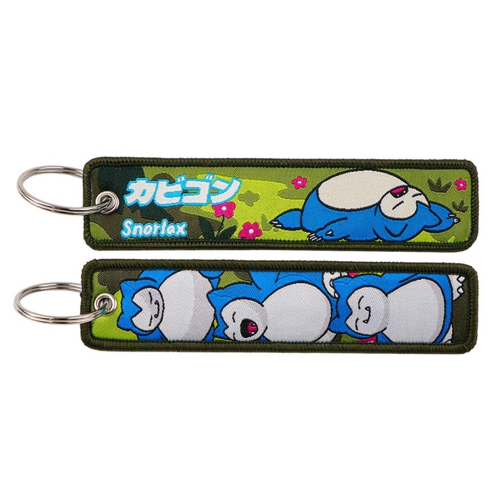 Pokémon Embroidered Cloth Keychains
