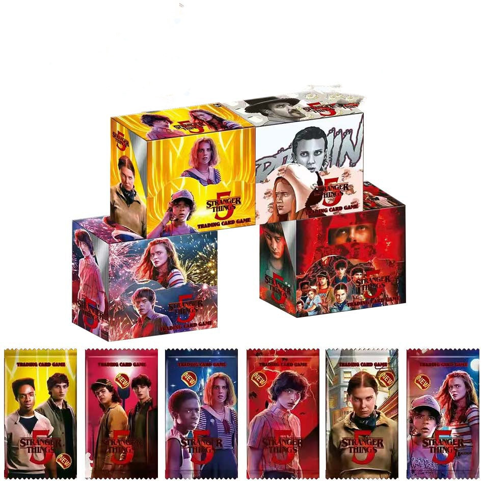 Stranger Things Season 5 Trading Cards – Premium Single Packet TV Series TCG