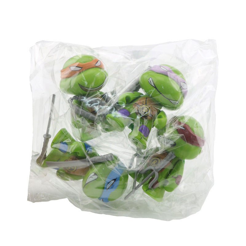 TEENAGE MUTANT NINJA TURTLES (TMNT) MINI FIGURE SET