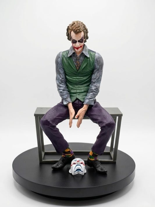 THE DARK KNIGHT "HEATH LEDGER JOKER" PRISON SCENE PREMIUM DIORAMA FIGURE
