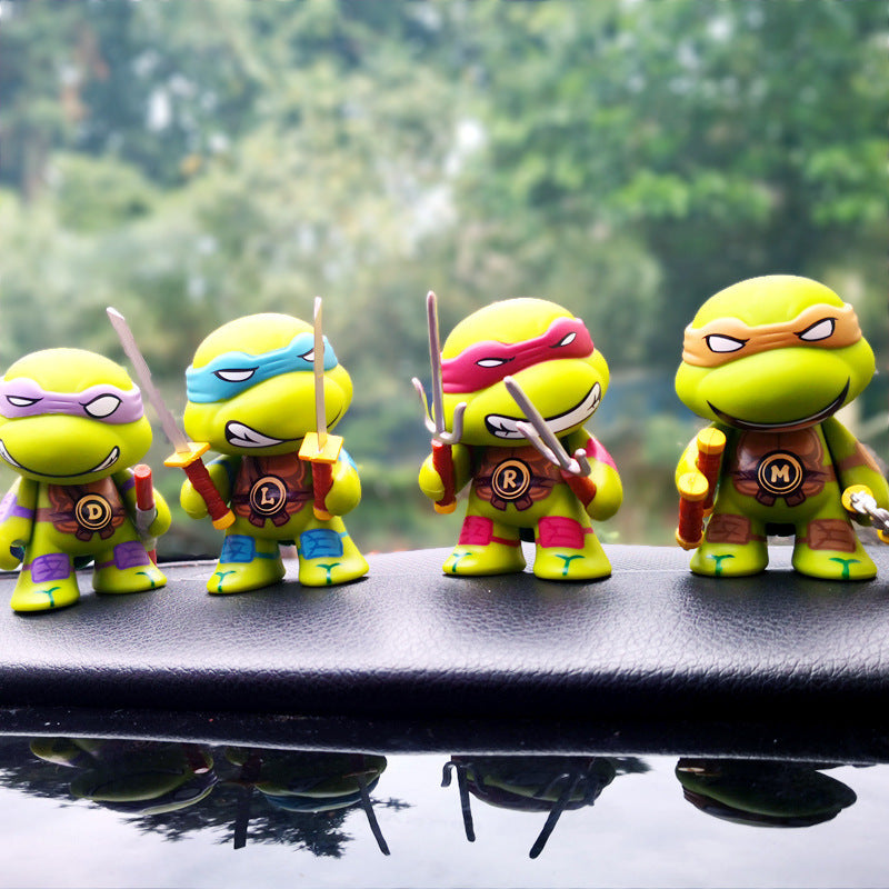 TEENAGE MUTANT NINJA TURTLES (TMNT) MINI FIGURE SET