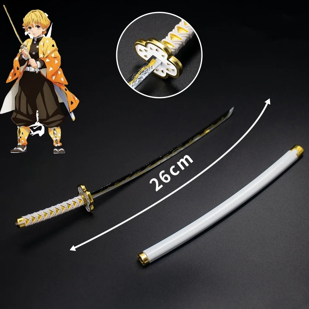 Demon Slayer 26cm Nichirin Blade Replica – Premium Metal Hashira Katana Collection