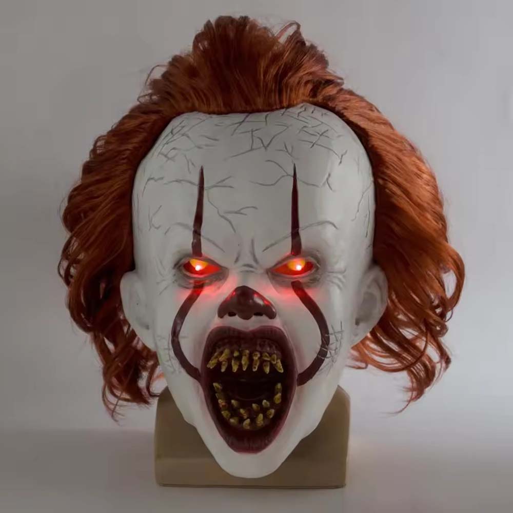 The Dancing Clown Hyper-Realistic Mask – Cinematic Horror Cosplay & Collector Armor | Geekzilla