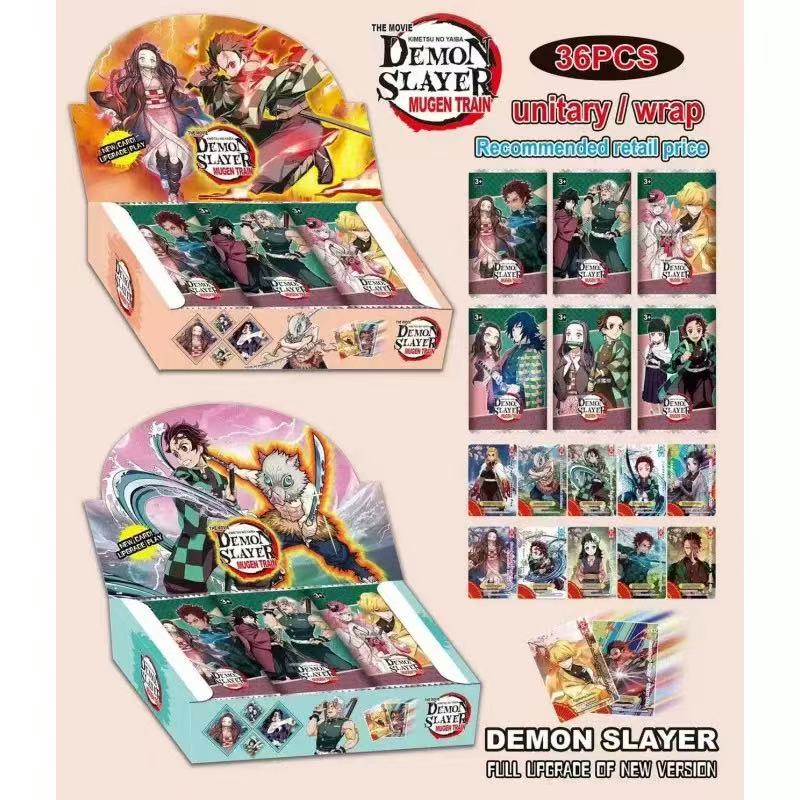 Demon Slayer Mugen Train Edition Trading Cards – Premium Single Packet Anime TCG