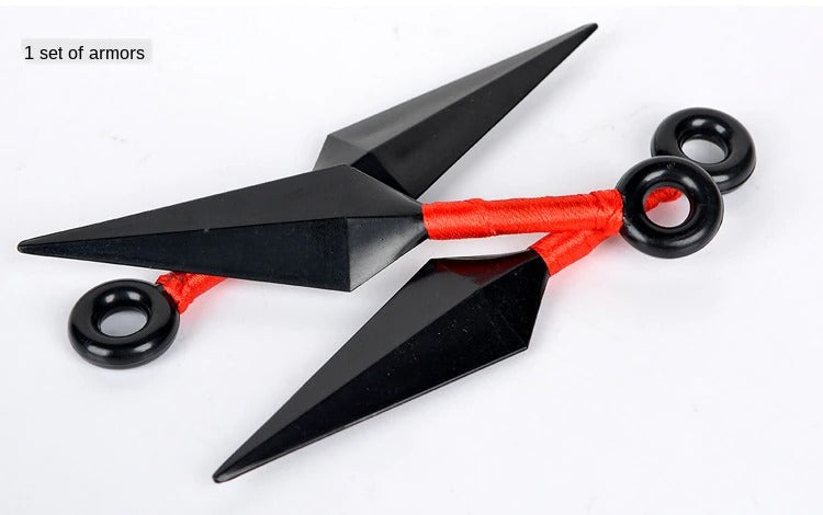 3-Piece Ninja Kunai Set – Cosplay Props with Collector's Box